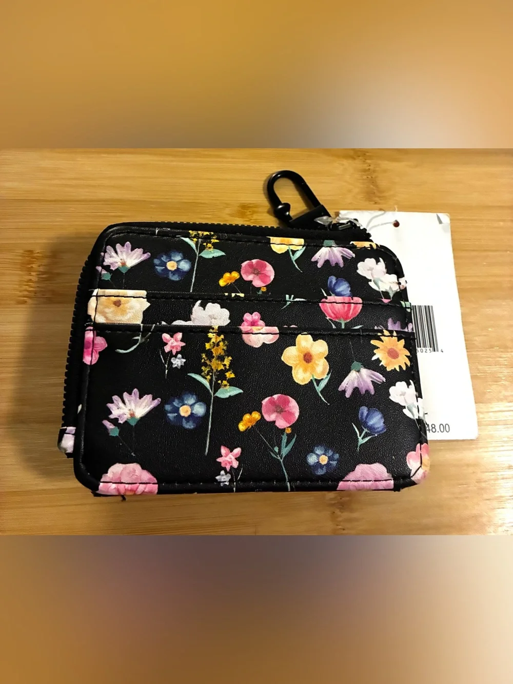 Betsey Johnson Wallet - Black Floral